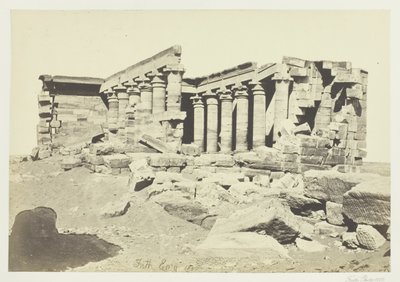 Maharakan temppeli, Nubia tekijältä Francis Frith