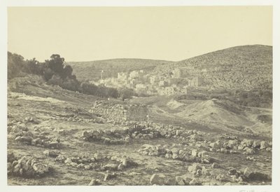 Näkymä Hebronissa, 1857. tekijältä Francis Frith