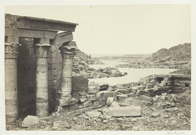 Näkymä Philaesta, Looking North, 1857. tekijältä Francis Frith