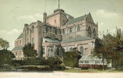 Romsey Abbey (värikuva) tekijältä Francis G. O. Stuart