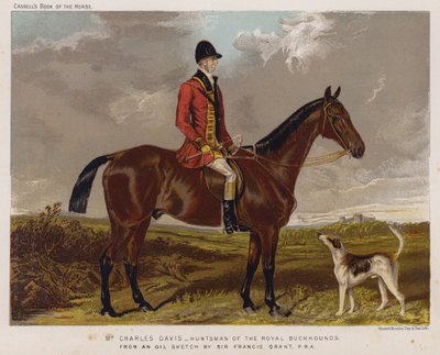 Herra Charles Davis, Royal Buckhoundsin metsästäjä tekijältä Francis Grant