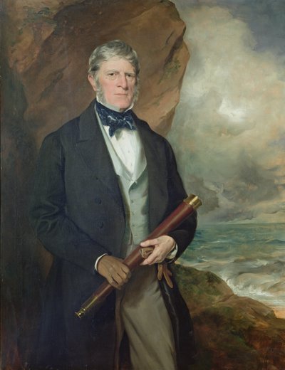 Admiral Meynellin muotokuva (öljy kankaalle) tekijältä Francis Grant