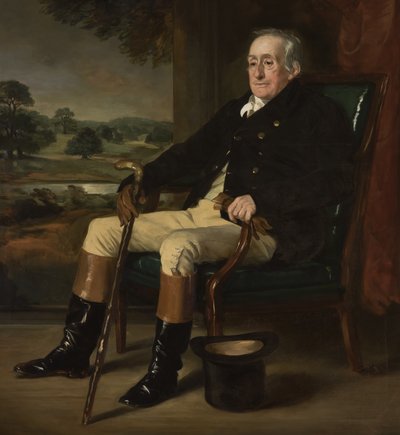 Muotokuva William Henry Cavendish-Bentinck-Scottista, Portlandin 4. herttuasta, 1852 tekijältä Francis Grant