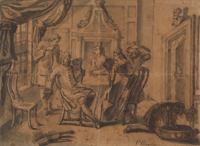 Korttijuhlat tekijältä Francis Hayman