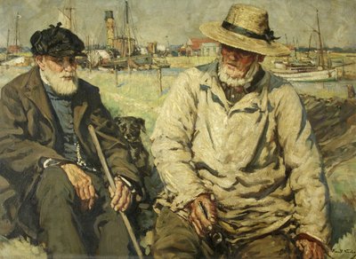 Tales of the Sea (öljy kankaalle) tekijältä Francis Henry Newbery