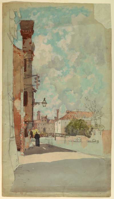 Canal, Venetsia, Italia tekijältä Francis Hopkinson Smith