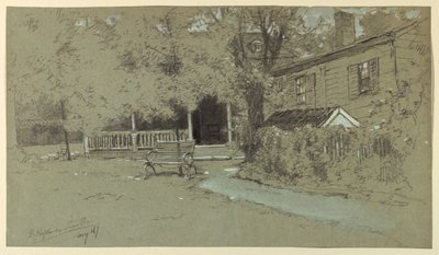 Old Hopkinson House, Bordentown, NJ tekijältä Francis Hopkinson Smith