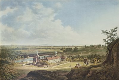 Näkymä Hampstead Heathista kohti Lontoota, 1804 tekijältä Francis James Sarjent