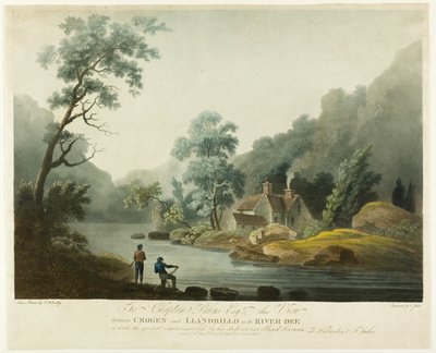 Crogenin ja Llandrillon välillä R. Dee -kadulla tekijältä Francis Jukes