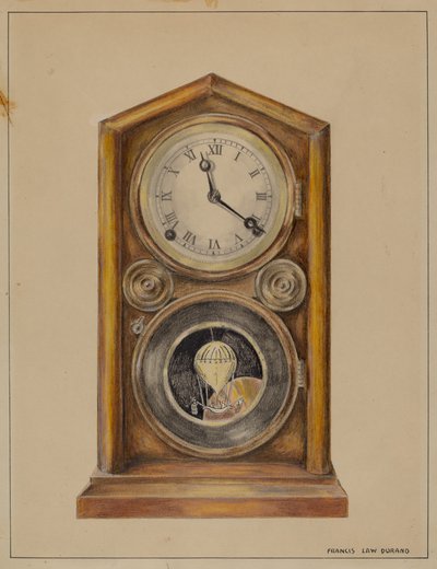 Mantel-kello tekijältä Francis Law Durand