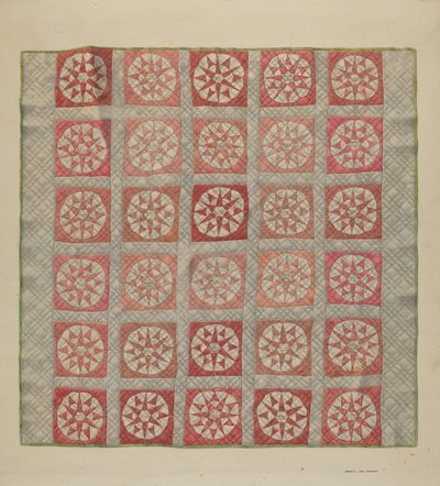 Peitto (Crib Quilt) tekijältä Francis Law Durand