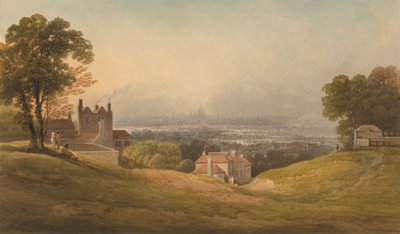Lontoo Blackheathistä tekijältä Francis Nicholson