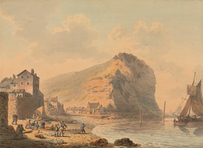 Staithes, Yorkshire tekijältä Francis Nicholson