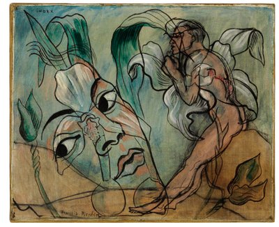 Indeksi, noin 1935 (öljy kankaalle) tekijältä Francis Picabia