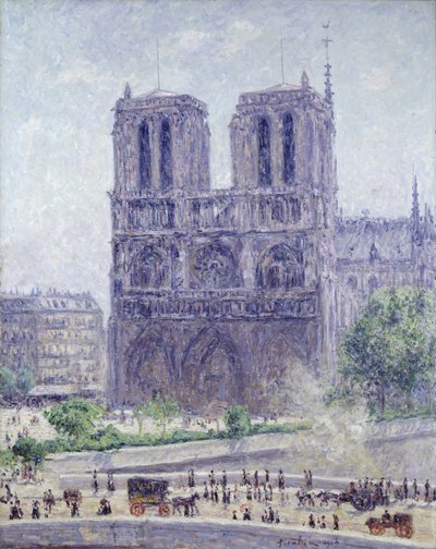 Notre Dame aamuauringossa tekijältä Francis Picabia