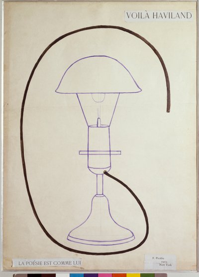 Runous on hänen kaltaistaan (Piirustus tekijältä Francis Picabia
