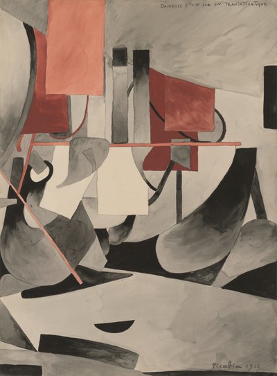 Tähtitanssija Atlantin ylittävällä linjalla tekijältä Francis Picabia
