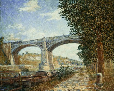 Moretin rautatiesilta; Le Pont du Chemin de Fer a Moret tekijältä Francis Picabia