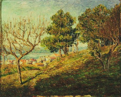 Näkymä Saint-Tropeziin; Vue de Saint-Tropez tekijältä Francis Picabia