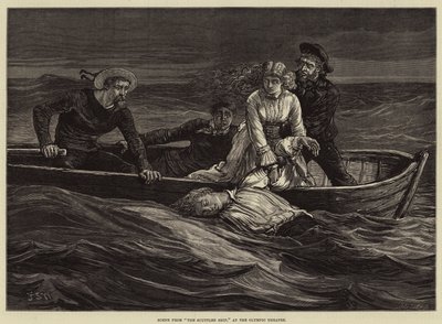 Kohtaus Scuttled Ship -elokuvasta Olympiateatterissa tekijältä Francis S. Walker