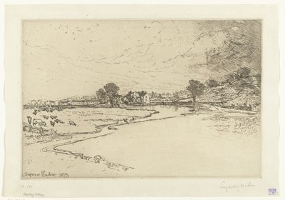Sawley Abbey Sawley Abbey tekijältä Francis Seymour Haden (Sir) (signed by artist)