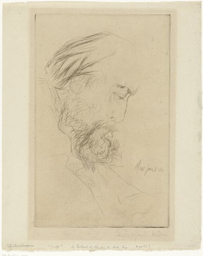 Portretti van Charles Cole Griff tekijältä Francis Seymour Haden (Sir) (signed by artist)