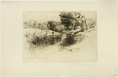 Backwater tekijältä Francis Seymour Haden
