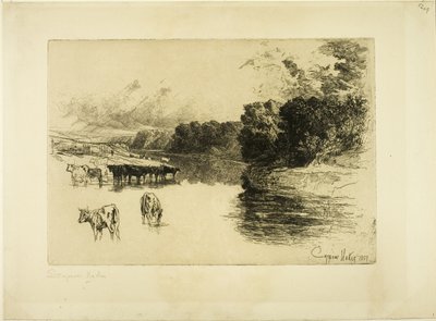 Lancashire joki tekijältä Francis Seymour Haden