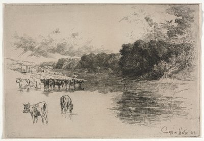 Lancashire joki tekijältä Francis Seymour Haden