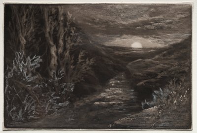 Moorland Stream tekijältä Francis Seymour Haden