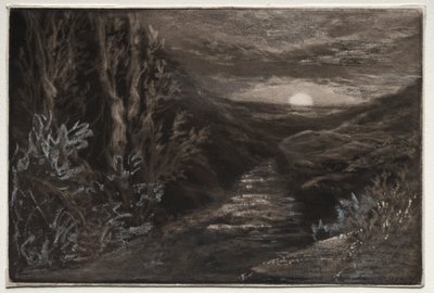 Moorland Stream. tekijältä Francis Seymour Haden