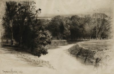 Auringonlasku Irlannissa tekijältä Francis Seymour Haden