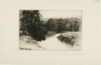 Auringonlasku Irlannissa tekijältä Francis Seymour Haden