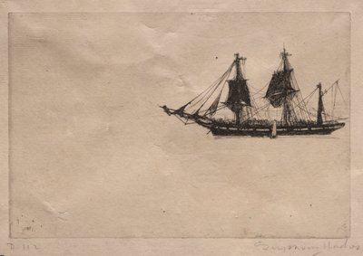 Kuoren korjaus, 1865. tekijältä Francis Seymour Haden