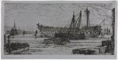 Agamemnonin hajoaminen tekijältä Francis Seymour Haden