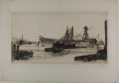Agamemnonin hajoaminen, nro II tekijältä Francis Seymour Haden