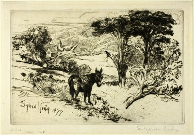 Challow Farm tekijältä Francis Seymour Haden