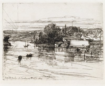 Cardiganin sillalta tekijältä Francis Seymour Haden