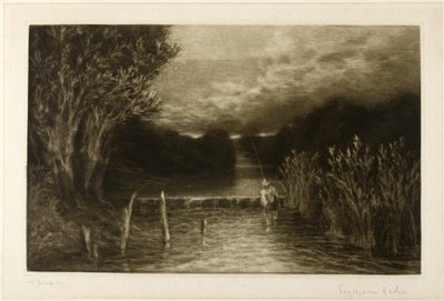 Harjuksen kalastus tekijältä Francis Seymour Haden