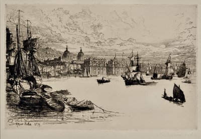 Greenwich tekijältä Francis Seymour Haden