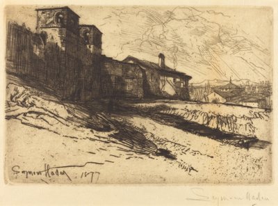 Karmea Espanja tekijältä Francis Seymour Haden
