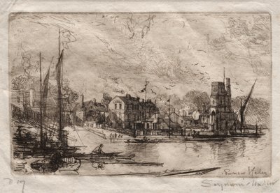 Harry Kellys, Putney. tekijältä Francis Seymour Haden