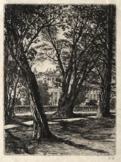 Kensington Gardens tekijältä Francis Seymour Haden