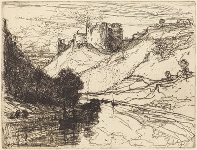 Kilgaren Castle tekijältä Francis Seymour Haden