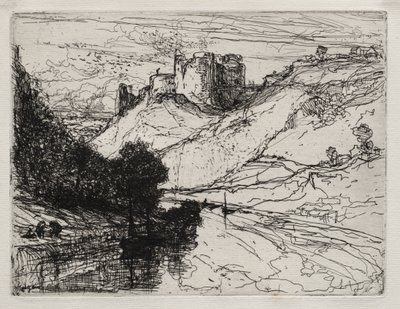 Kilgarenin linna, 1864. tekijältä Francis Seymour Haden