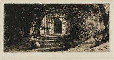 Mytton Hall tekijältä Francis Seymour Haden