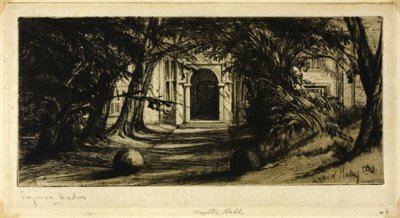 Mytton Hall tekijältä Francis Seymour Haden