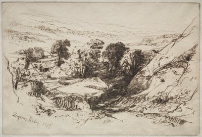 Yhdeksän Barrow Down tekijältä Francis Seymour Haden
