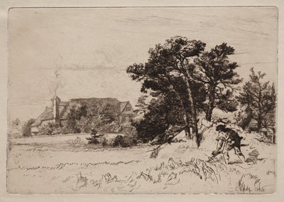 Vanha Willesleyn talo tekijältä Francis Seymour Haden
