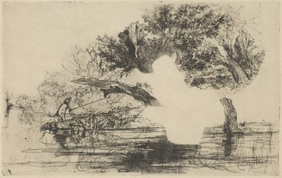 Penton Hook, 1864, 1864. tekijältä Francis Seymour Haden